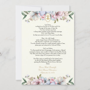 Tarjetas de plegaria Olivia