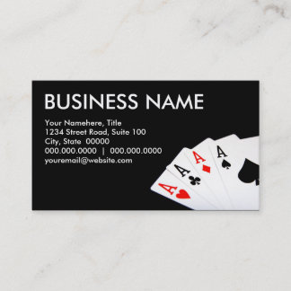 Tarjetas de Poker Business