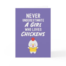 Tarjetas de Pollito Rosa Lindo para Niñas Bebé Ama