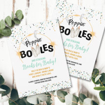Tarjetas de 'Poppin' Bottles y Stacking Books para