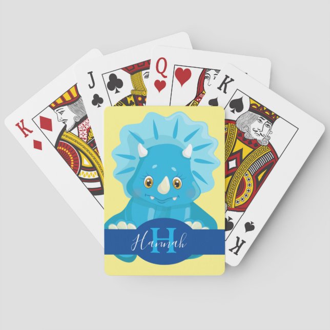 Tarjetas de póquer de fotos personalizadas - Carta (Reverso)