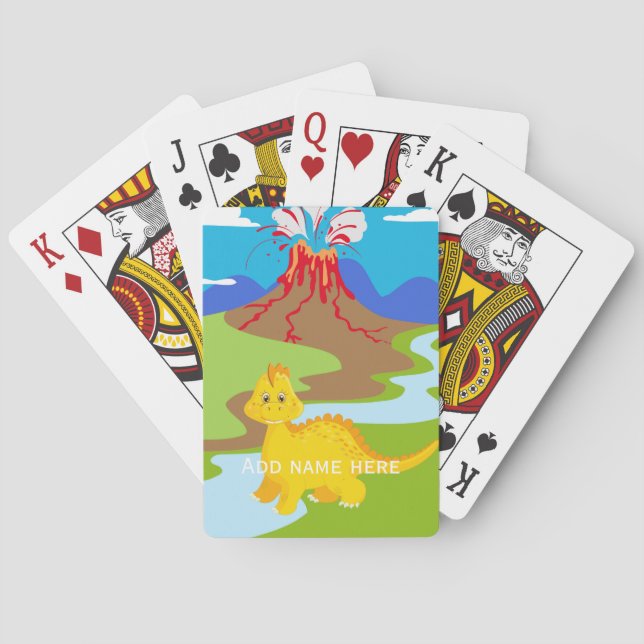 Tarjetas de póquer de fotos personalizadas - Carta (Reverso)