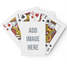 Tarjetas de póquer de fotos personalizadas - Carta