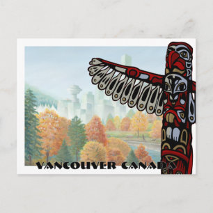 Tarjetas de postal de arte de Vancouver Tarjetas d
