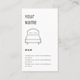 Tarjetas de precio "esenciales" de B&B