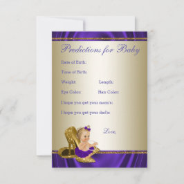 Tarjetas de predicciones y consejos para niñas Bau