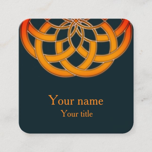 tarjetas de presentación (Anverso)