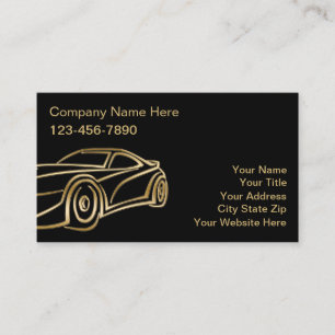 Tarjetas de Presentación Automotrices