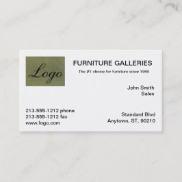 Tarjetas de presentación clásicas con logotipo ver