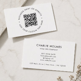 Tarjetas de presentación con código QR | Tarjeta m