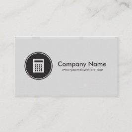 Tarjetas de presentación contables