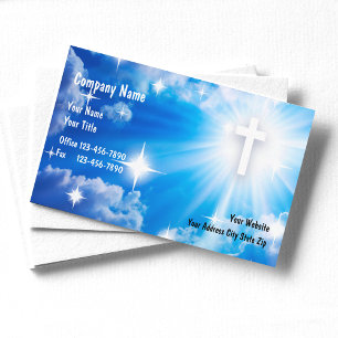 Tarjetas de presentación cristianas