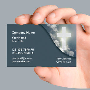 Tarjetas de presentación cristianas