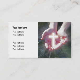 Tarjetas de presentación cristianas