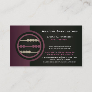 Tarjetas de presentación de Abacus