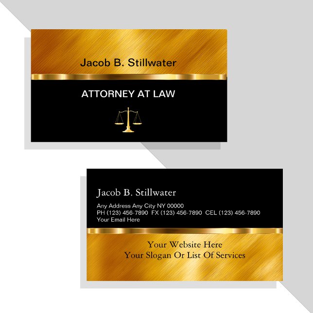 Tarjetas de presentación de abogados (Subido por el creador)