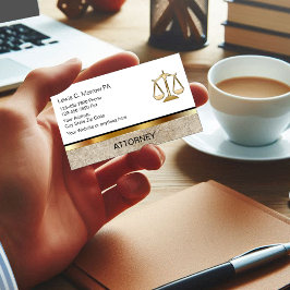 Tarjetas de presentación de abogados