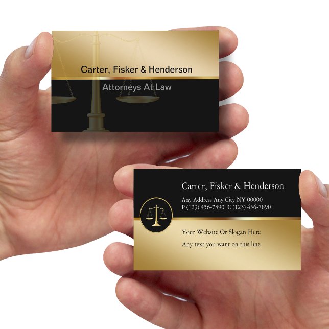 Tarjetas de presentación de abogados (Subido por el creador)