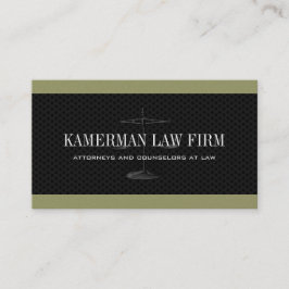 Tarjetas de presentación de abogados