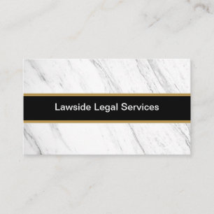 Tarjetas de presentación de abogados de la oficina