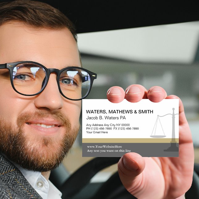 Tarjetas de presentación de abogados únicas (Subido por el creador)