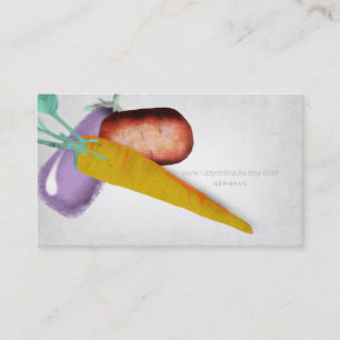 Tarjetas de presentación de acuarela DIY