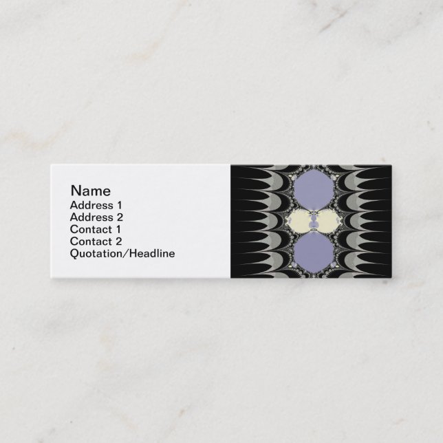 Tarjetas de presentación de adorno dorado (Anverso)
