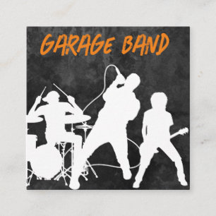 Tarjetas de presentación de banda de rock geniales