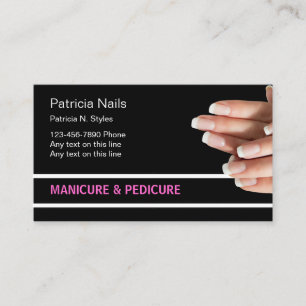 Tarjetas de presentación de Beauty Nails