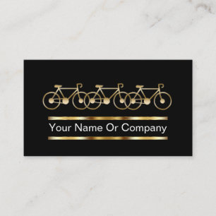 Tarjetas de presentación de bicicletas