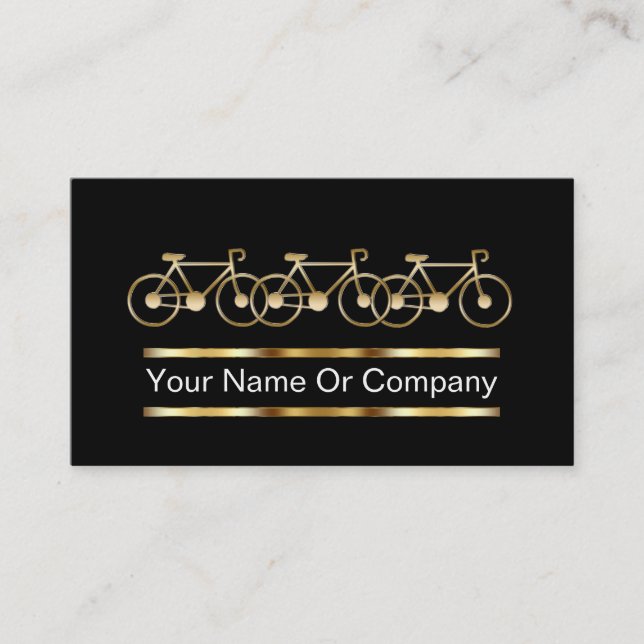 Tarjetas de presentación de bicicletas (Anverso)
