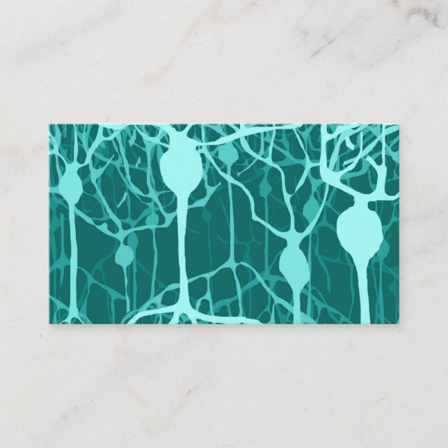 Tarjetas de presentación de Bosque de Neuronas (Anverso)