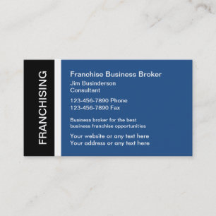Tarjetas de presentación de Business Broker