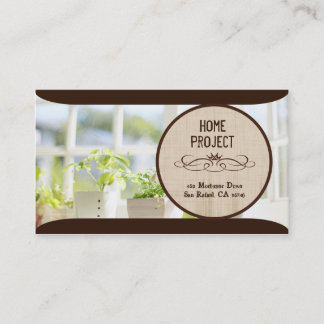 Tarjetas de presentación de Carly's Home Project