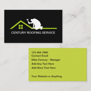 Tarjetas de presentación de Classy Roofing And Con