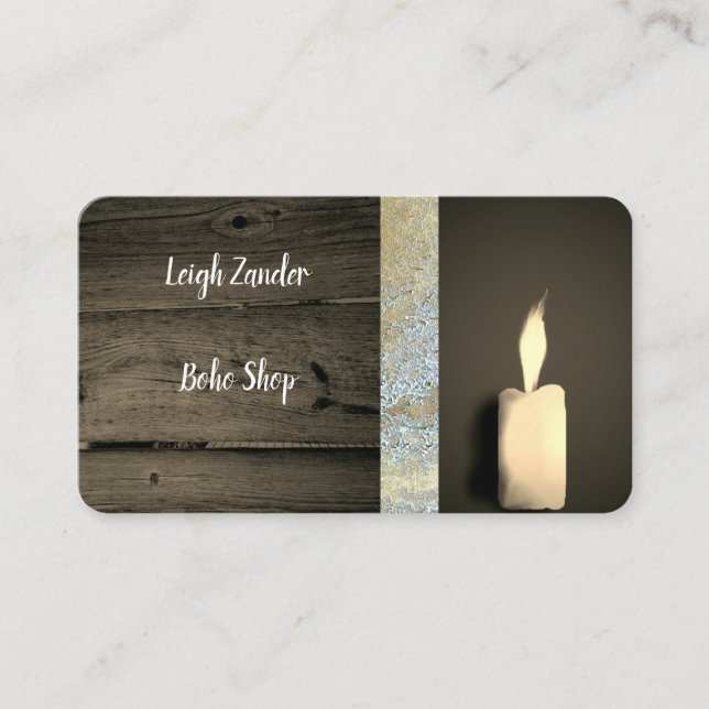 Tarjetas de presentación de coach de vida reiki bo (Anverso)