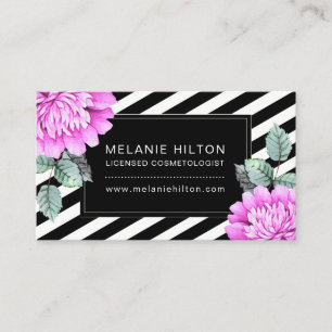 Tarjetas de presentación de color agua