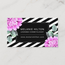 Tarjetas de presentación de color agua