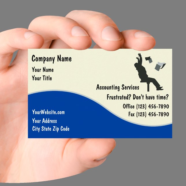Tarjetas de presentación de contadores (Subido por el creador)