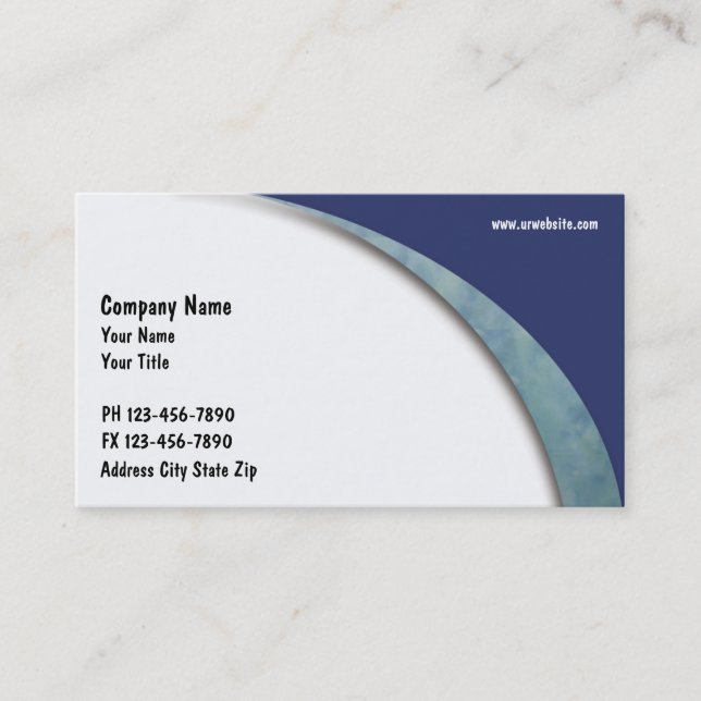 Tarjetas de presentación de contadores (Anverso)
