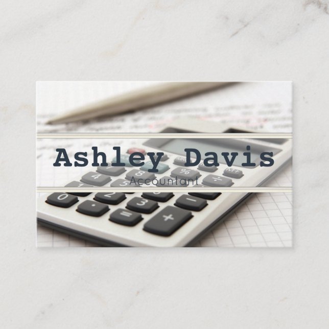 Tarjetas de presentación de cuentas (Anverso)