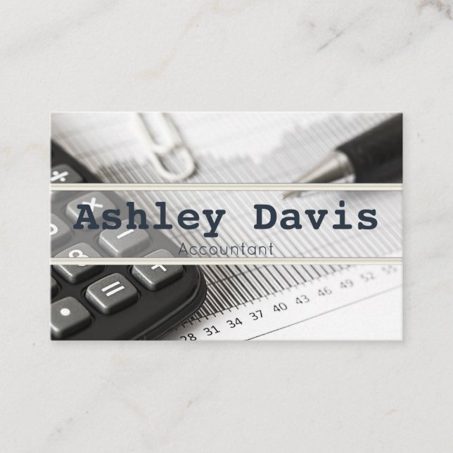 Tarjetas de presentación de cuentas (Anverso)