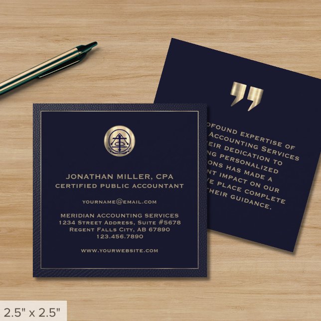 Tarjetas de presentación de cuentas con el testimo (Subido por el creador)