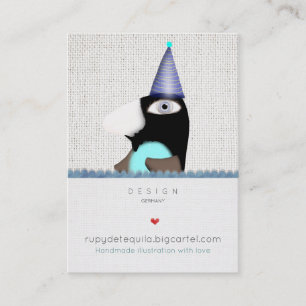 Tarjetas de presentación de cuento de hadas dulce