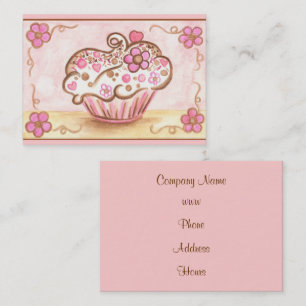 Tarjetas de Presentación de Cupcake