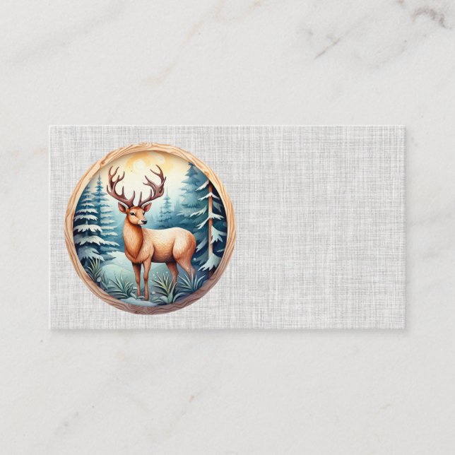 Tarjetas de presentación de Deer Stag (Anverso)