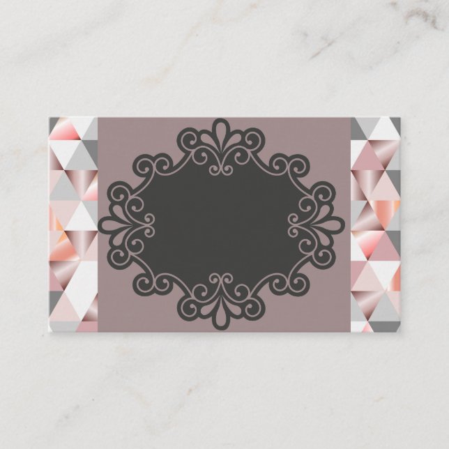 Tarjetas de presentación de Diamante (Anverso)