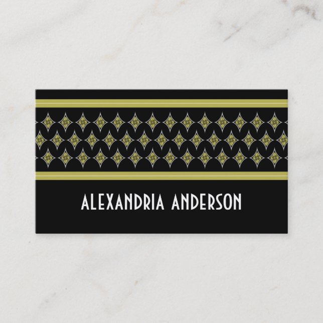 Tarjetas de presentación de diamantes deliciosos (Anverso)