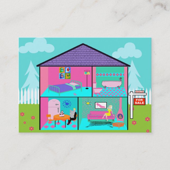 Tarjetas de presentación de Dream House (Anverso)