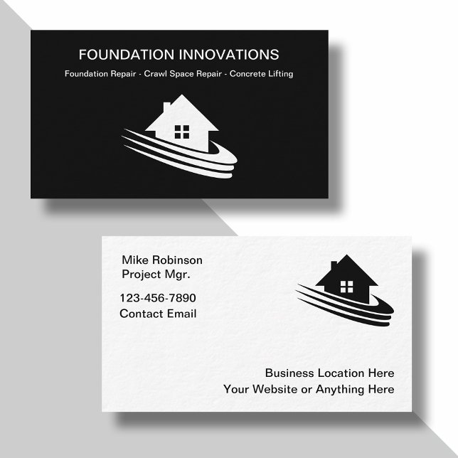 Tarjetas de presentación de empresas de reparación (Subido por el creador)